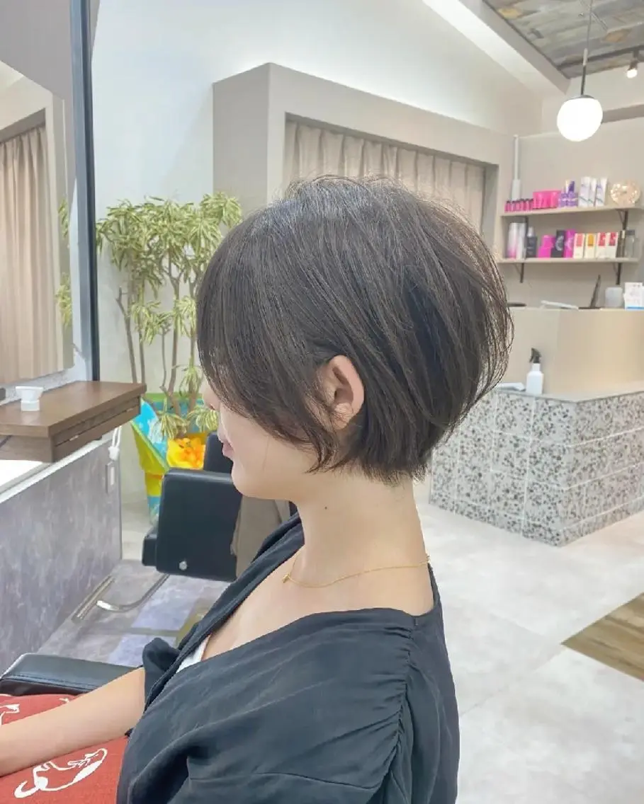 ショート カラー パーマ ヘアアレンジ メンズ ネイル キッズ マツエク・マツパ カット ヘアカラー トリートメント 6月オープン♪豊見城 Lodattu✁清水のヘアスタイル