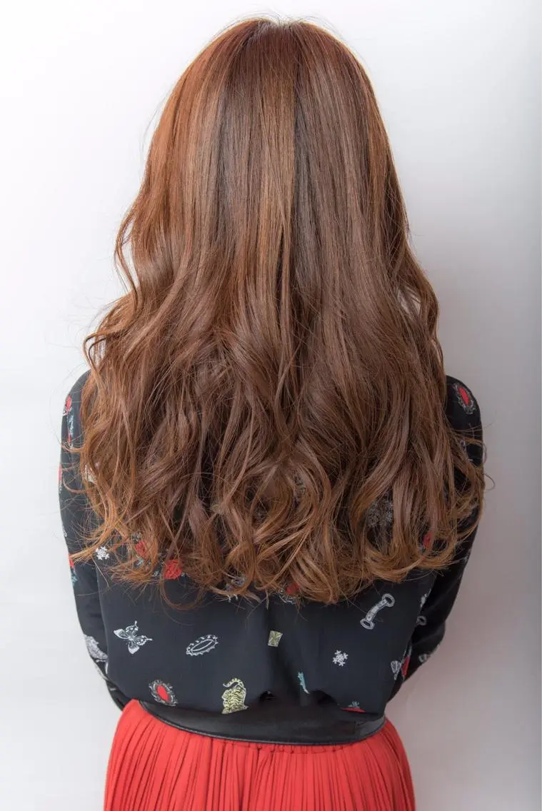 ロング カラー ベージュカラー ブラウンカラー ブラウンベージュ ⭐️モデル大募集⭐️ 森下ゆうき⭐️のヘアスタイル
