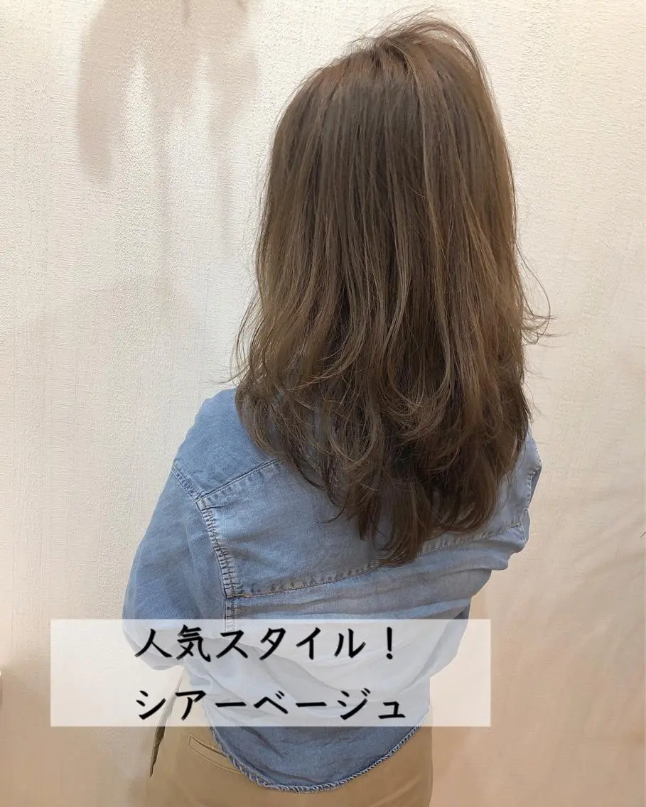 ミディアム カラー 横浜ブリーチムラ直し ハイトーン/ブリーチのヘアスタイル