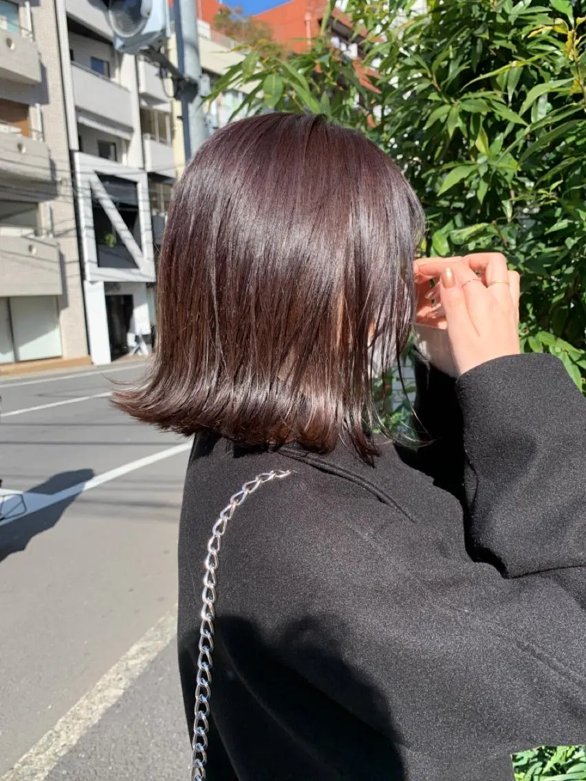 ショート カラー ボブ 外ハネヘア 【完全マンツー 恵比寿】佐藤 翔のヘアスタイル