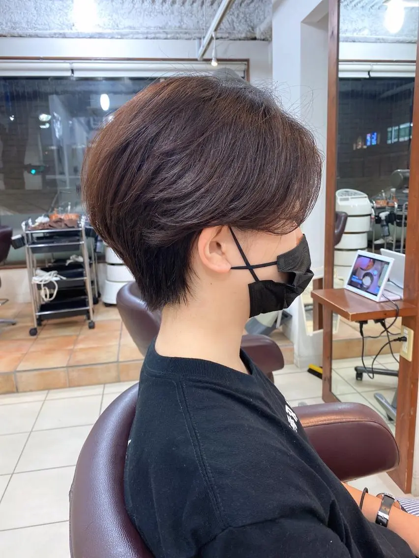 ショート ハンサムショート ショートヘア ベリショディレクター 小野 健太郎のヘアスタイル