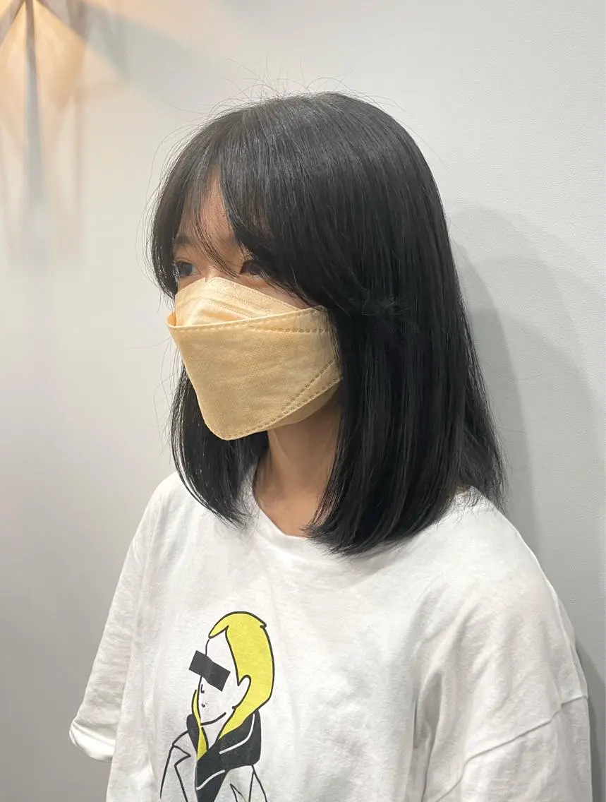 ミディアム 佐藤 大征のヘアスタイル