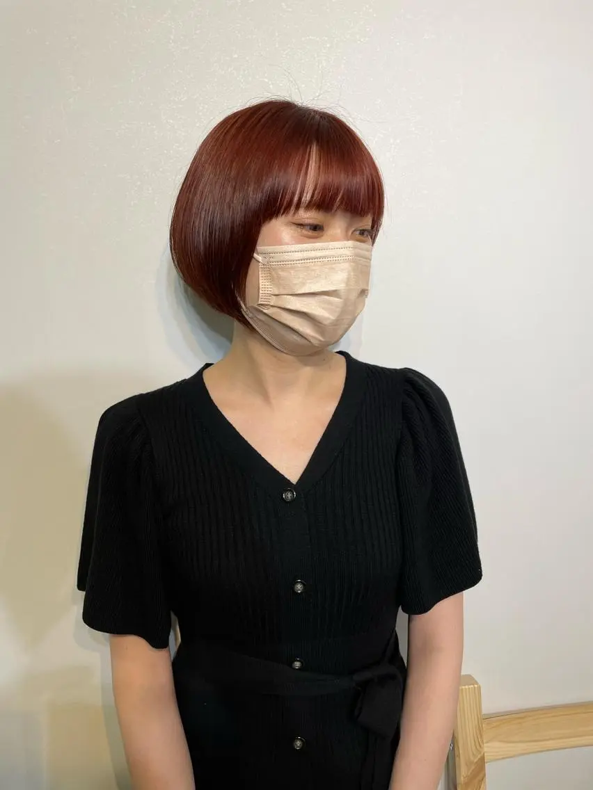 ショート カラー ブリーチ ブリーチなしカラー メンズカット メンズパーマのヘアスタイル