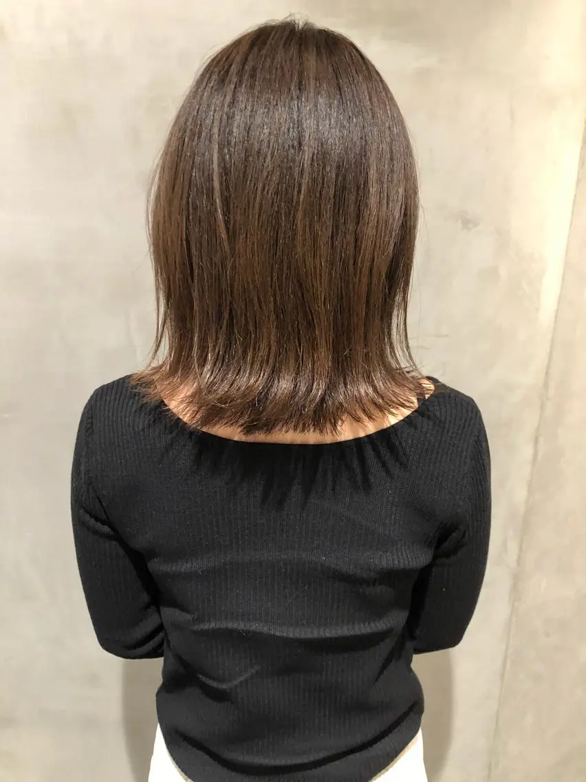 ショート カラー アッシュ ヘアカラー トリートメント 大西 直人のヘアスタイル