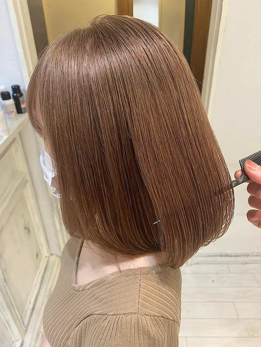 ショート カラー ブリーチ koheiのヘアスタイル