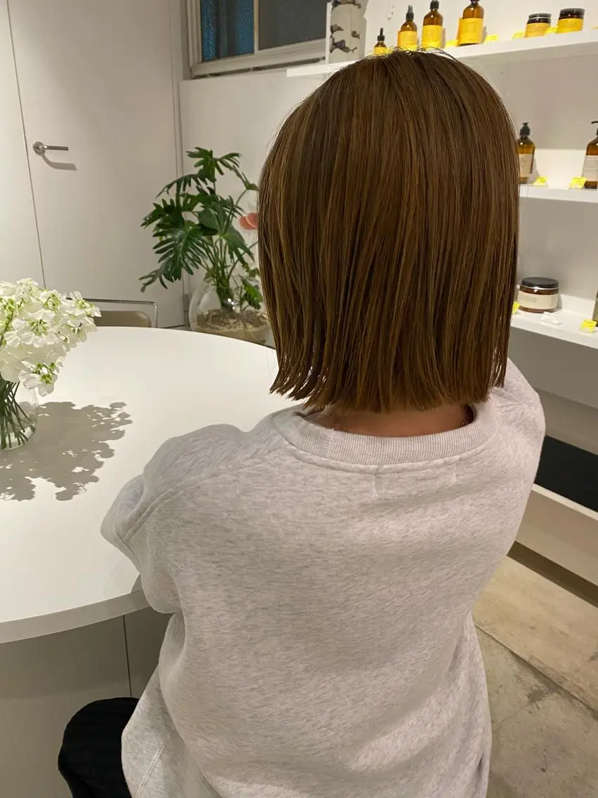 カラー ヘアカラー &72 takiのヘアスタイル