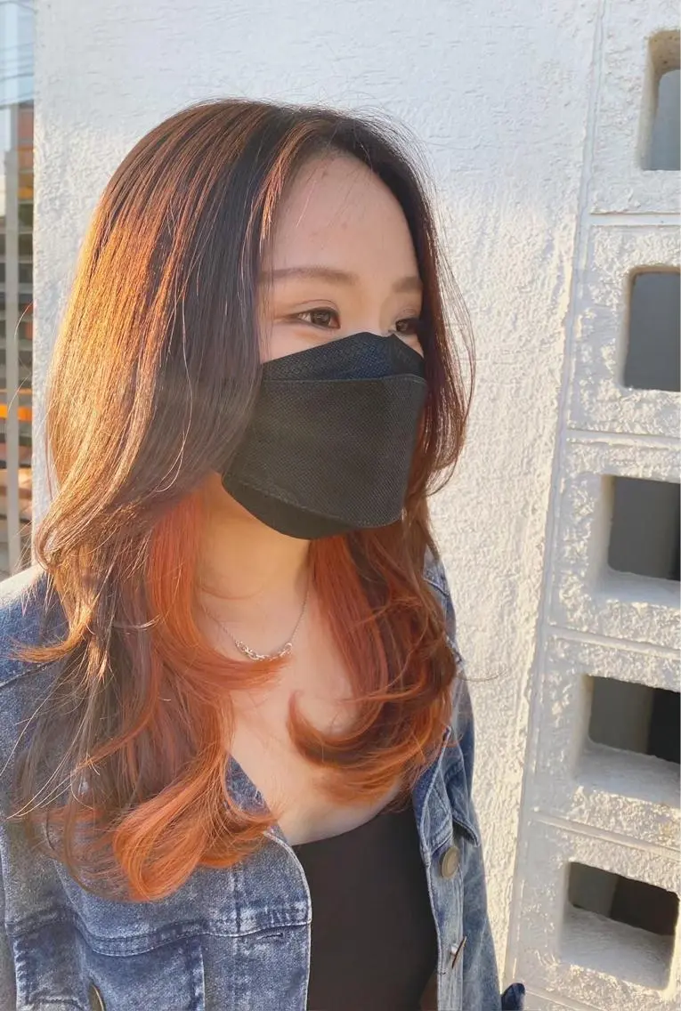カラー 優子/ 似合わせカットカラーのヘアスタイル