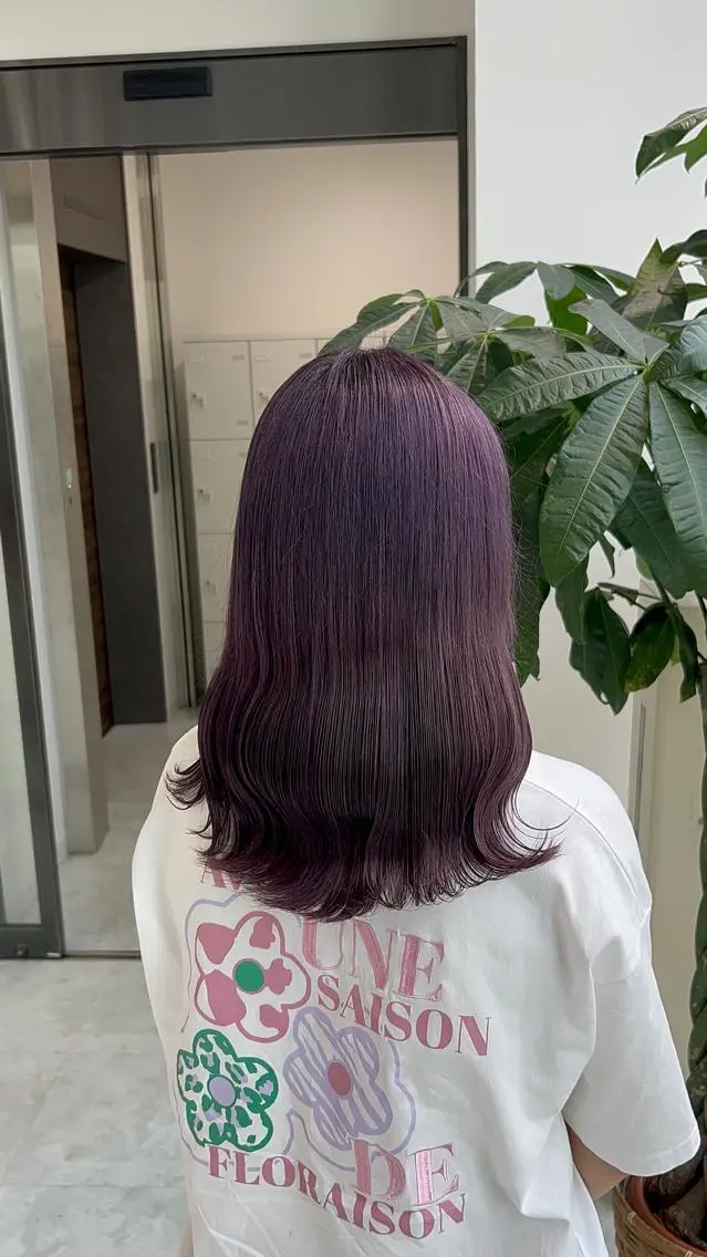 セミロング カラー ヘアアレンジ アッシュ ブリーチ ブラウンカラー ケアブリーチ 透明感カラー ヘアカラー トリートメント ブリーチなしの達人 🌈KAITOのヘアスタイル