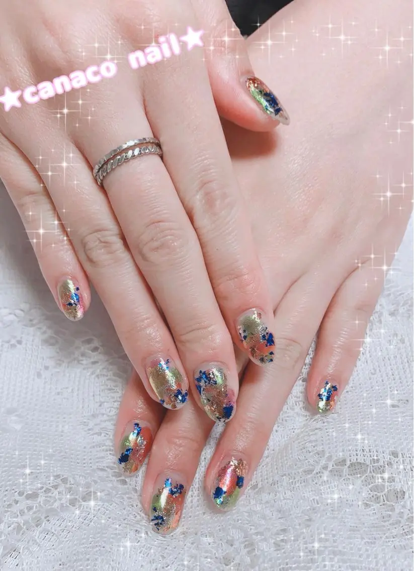 ネイル アートネイル ジェルネイル パラジェル ストーンネイル ハンドネイル ハンドケア ベテランネイル cnc nailのネイルデザイン