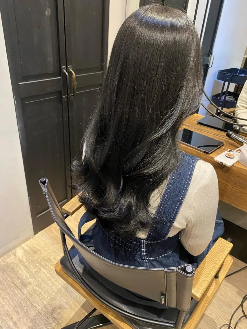 セミロング カット ヘアカラー トリートメント 新宿/顔周りカット +レイヤー=しずく♩のヘアスタイル