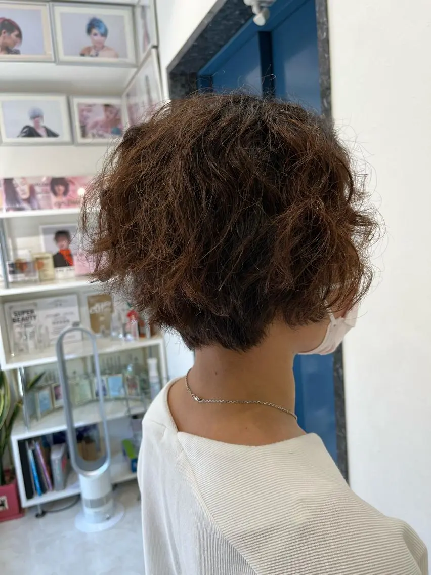 ショート 山森 大地のヘアスタイル