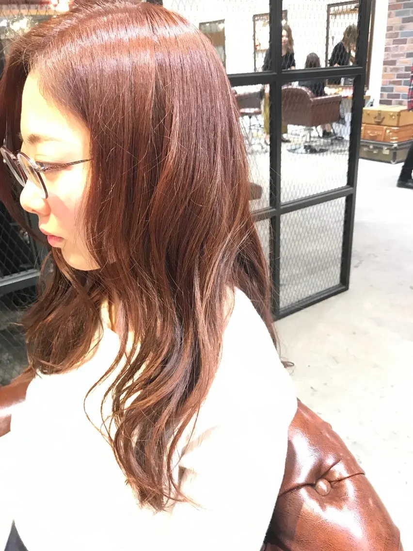 ロング ヘアカラー トリートメント ⭐️ハイクオリティ カラー杉本雄志⭐️のヘアスタイル