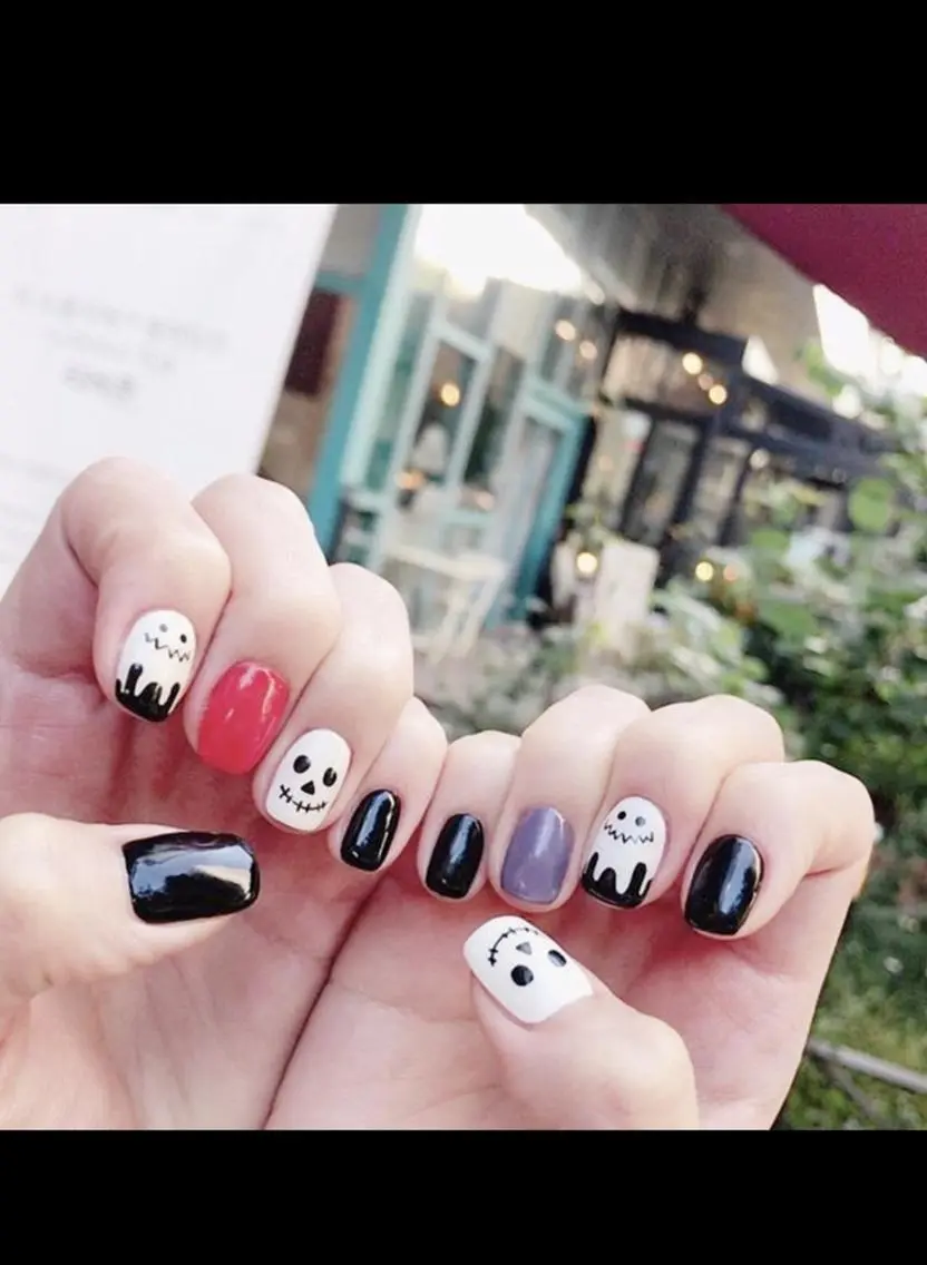 ネイル ハロウィン Cute beauty2のマツエク・マツパデザイン