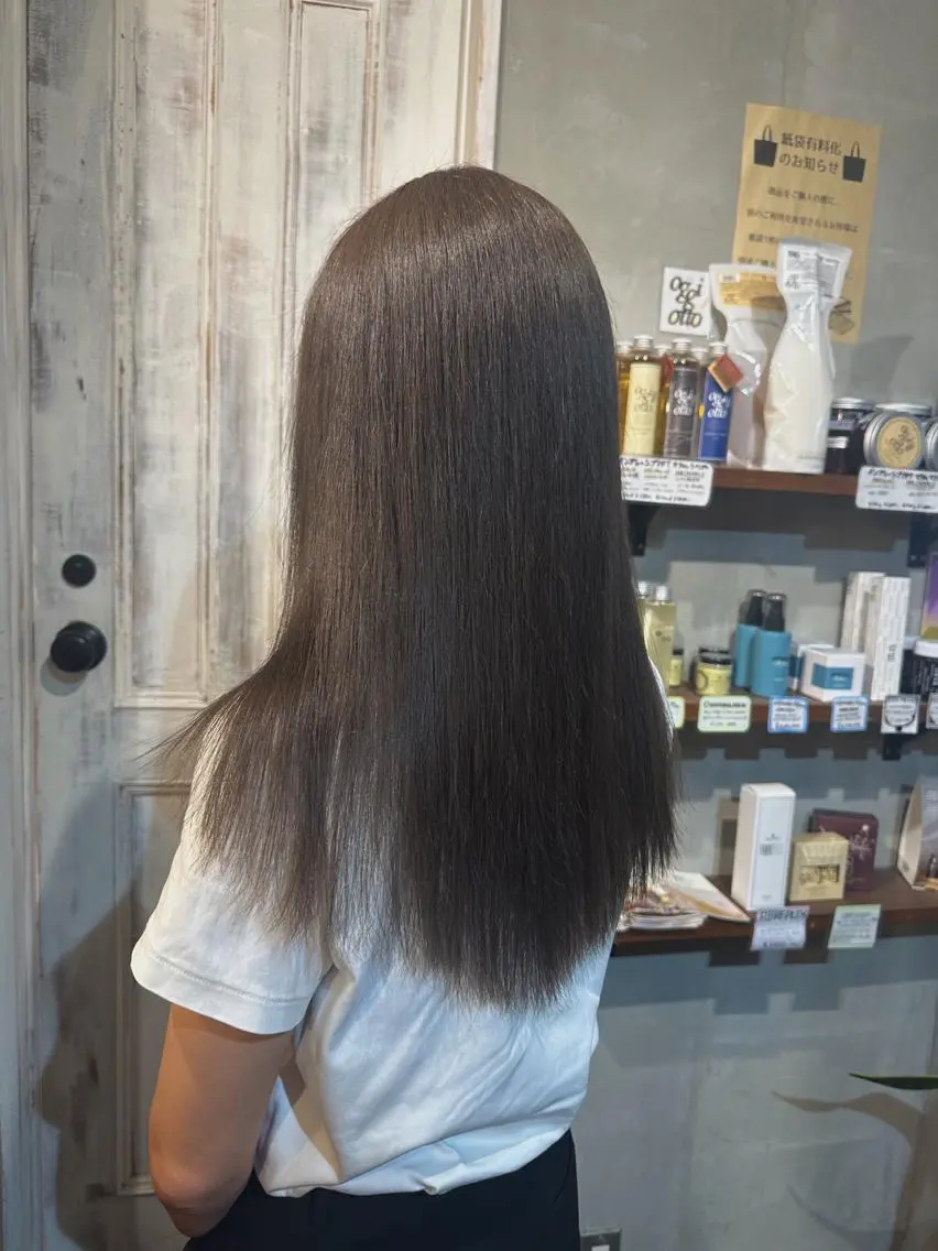 ロング カラー ヘアアレンジ 中村 彩乃のヘアスタイル