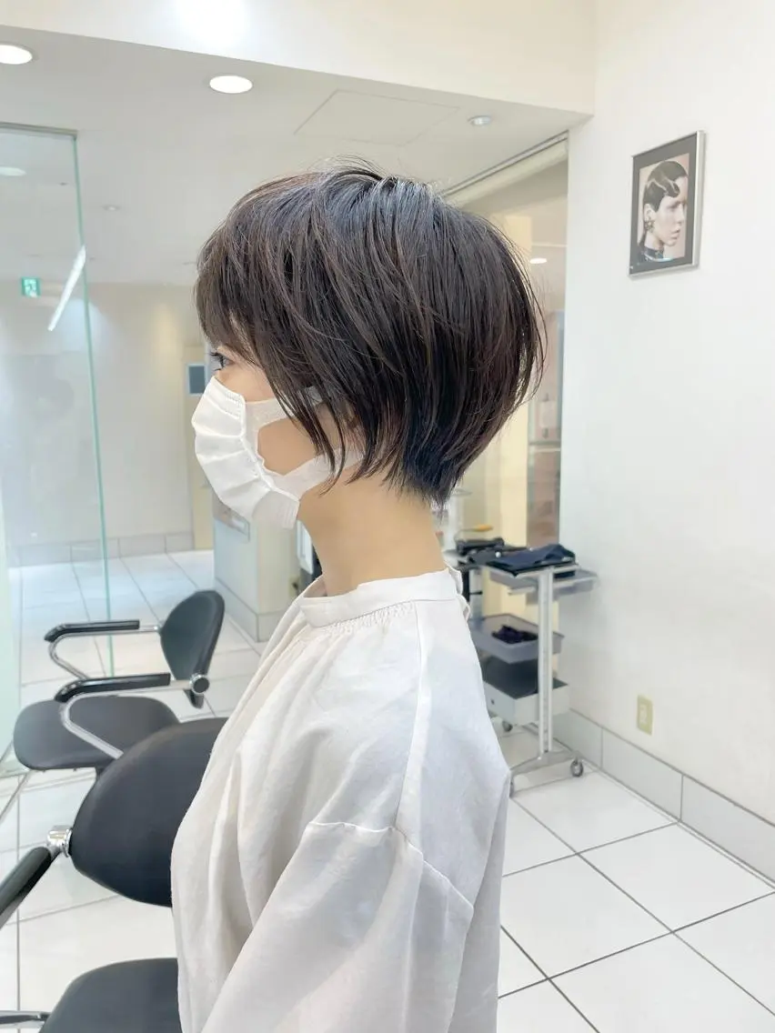 ショート ショートヘア 牧野美波💎ショート ヘア/カット/天神のヘアスタイル