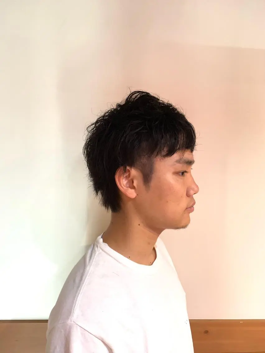 ショート メンズ ツーブロック 安部 悠のヘアスタイル
