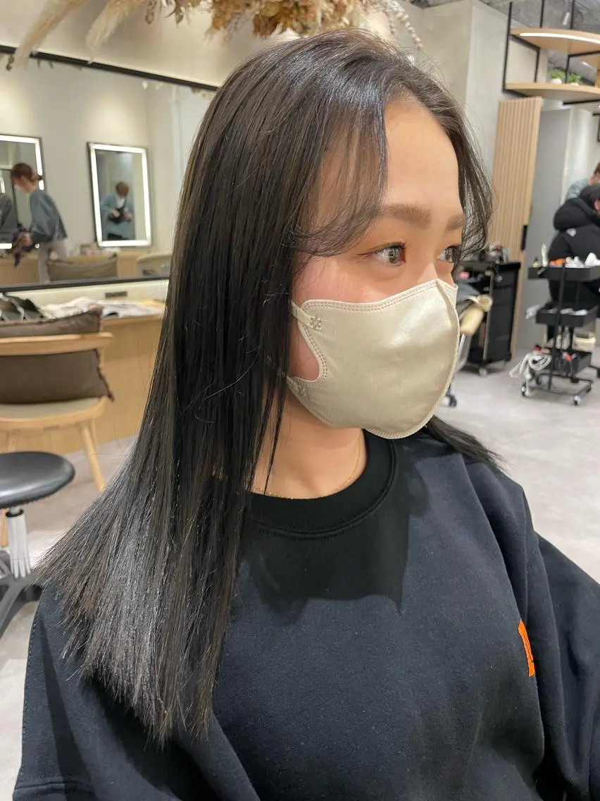 ロング カラー ヘアアレンジ レイヤー縮毛矯正 ささきすずね💗のヘアスタイル