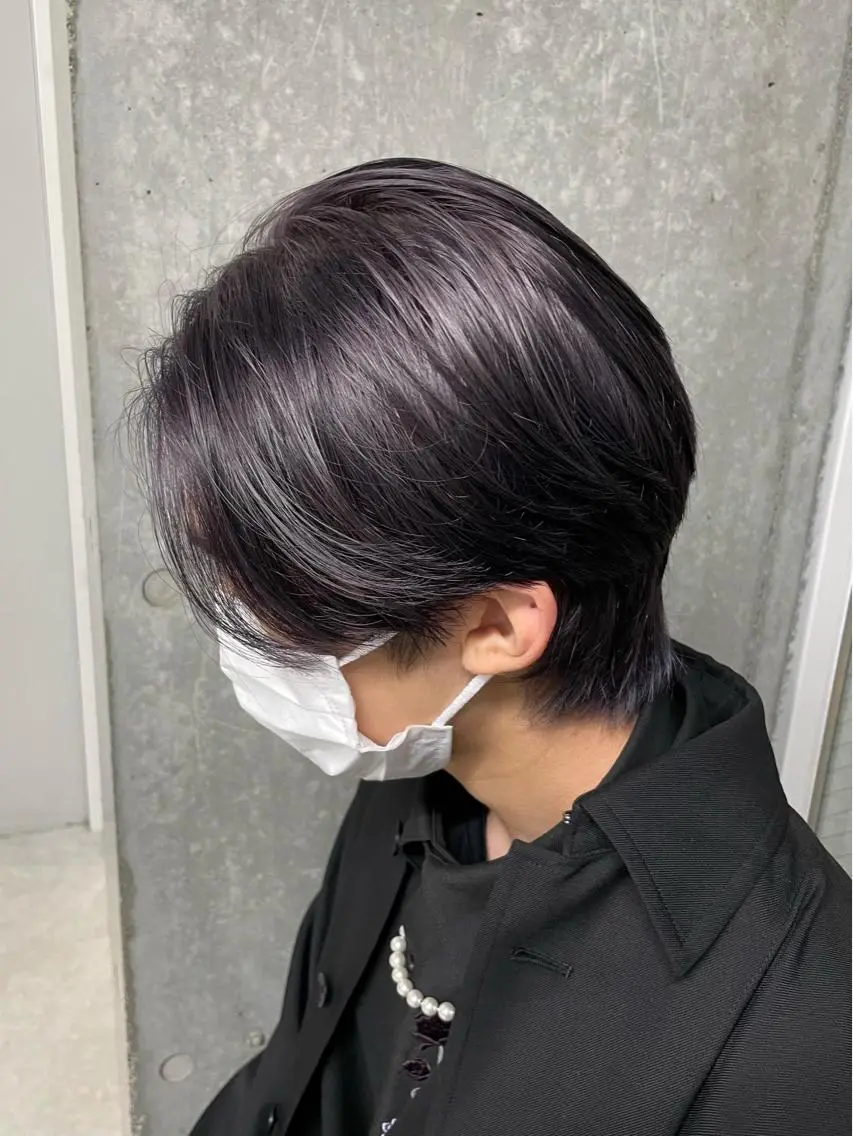 カラー メンズ カット ヘアカラー トリートメント ヘアセット メンズモテパーマ💙 fuwaのヘアスタイル