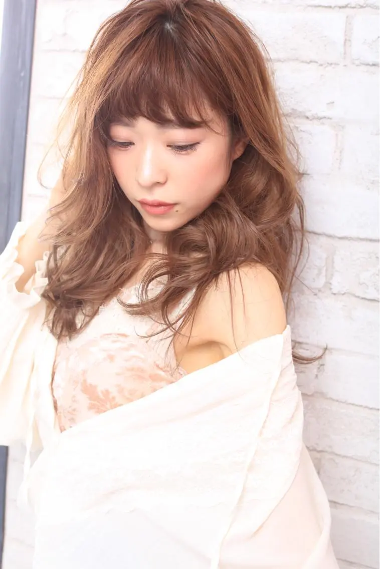 セミロング カラー パーマ ヘアアレンジ イルミナカラー 🧙『代表』平田 祥己✨のヘアスタイル