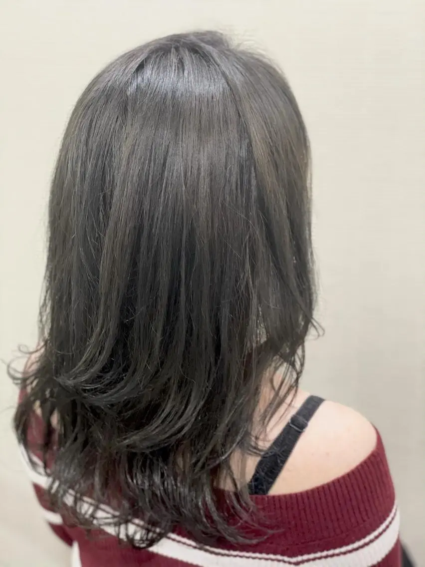セミロング カット ヘアカラー 髪質改善・美髪 カラー特化☆中嶋健人のヘアスタイル
