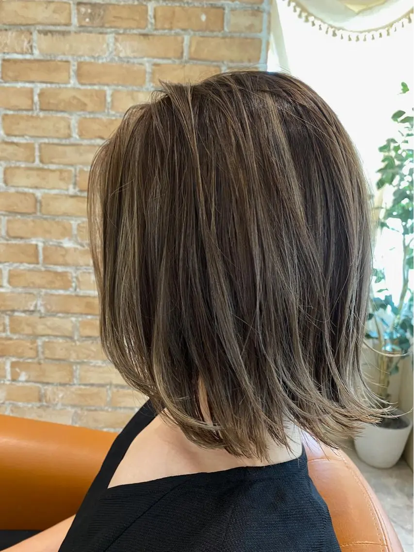 ショート カラー ハイライトカラー イルミナカラー ハイライト 【髪質改善】加藤 崇徳のヘアスタイル