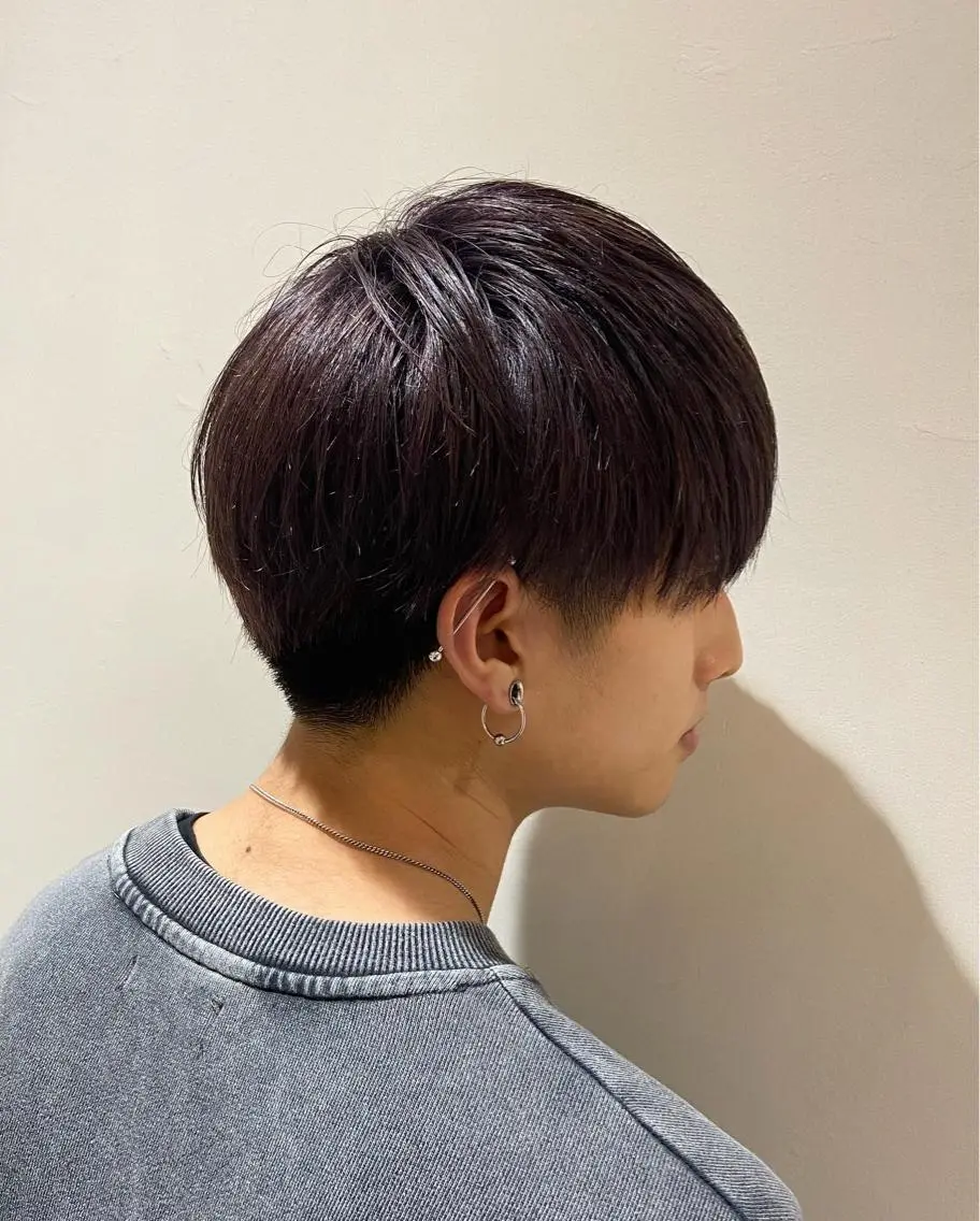ショート カラー レイヤー💧艶髪 💧Syotaのヘアスタイル