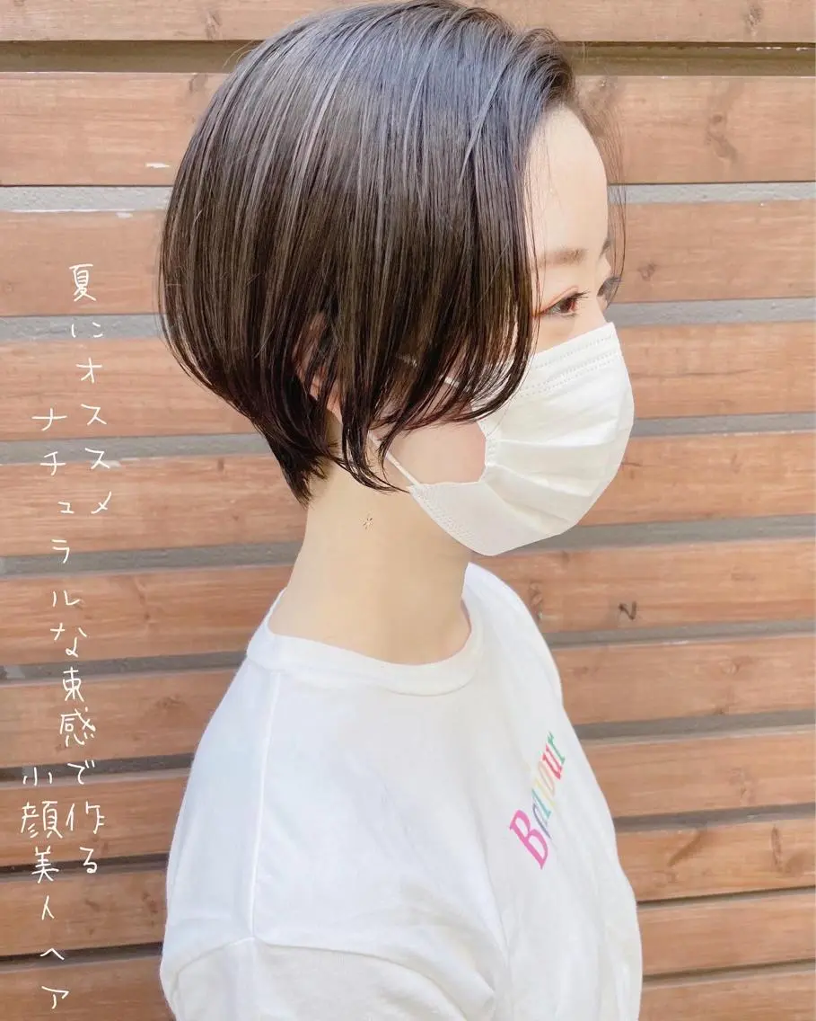 ショート カラー 大人女性ショート専門 tomodaのヘアスタイル