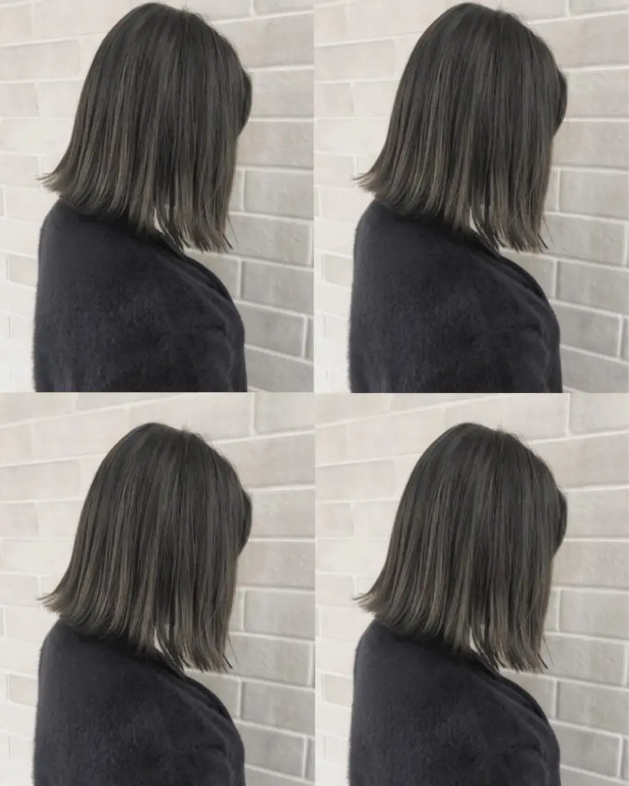 ショート カラー ハイライトカラー ハイライト 外ハネヘア ヘアカラー ✂︎マンツーマン施術 ａｙｅ✂︎のヘアスタイル