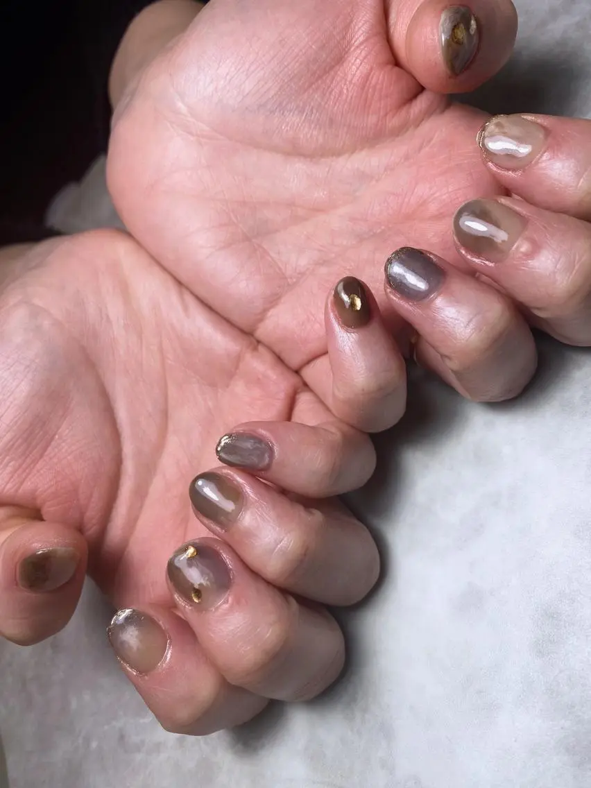 ネイル ハンドネイル ハンドケア 🌿Charme🌿 MAIのネイルデザイン