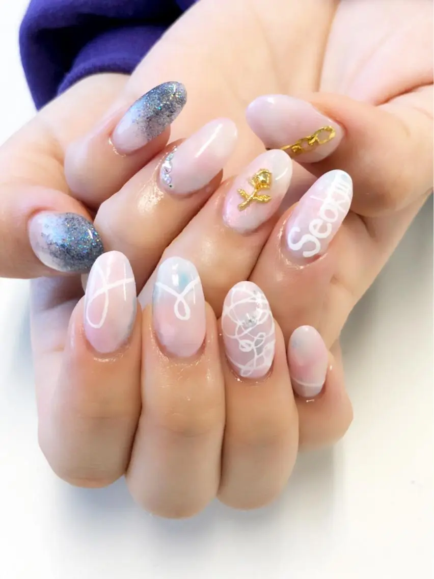 ネイル スカルプネイル KIREIE NAILSのネイルデザイン