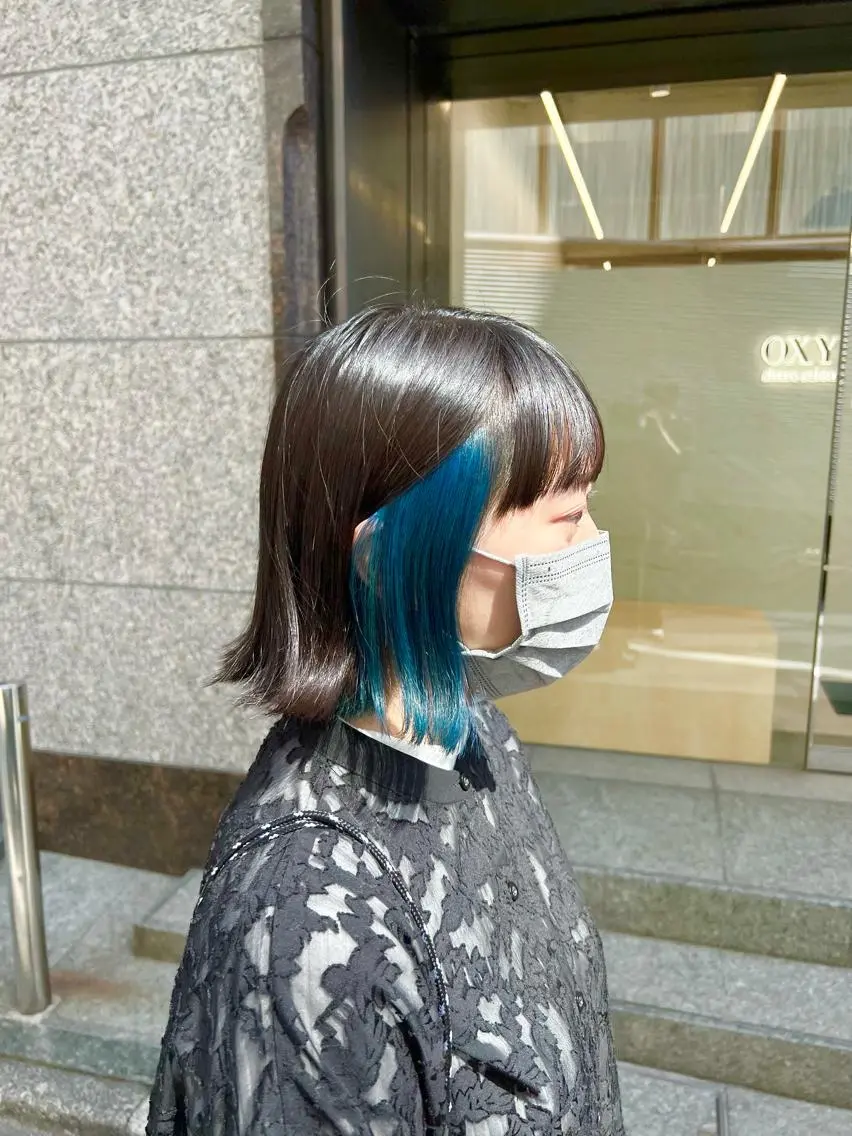 ショート カラー 🫧艶ダブルカラー ブリーチ🫧トモヤのヘアスタイル