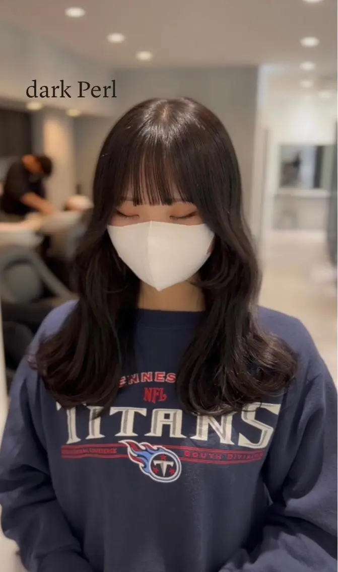 ロング カラー 髪質改善/顔まわり 石原のヘアスタイル