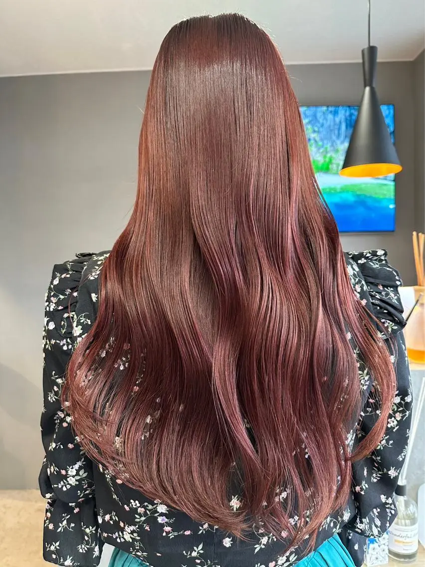 ロング 《nico》 髙橋秋花🖤🧡のヘアスタイル