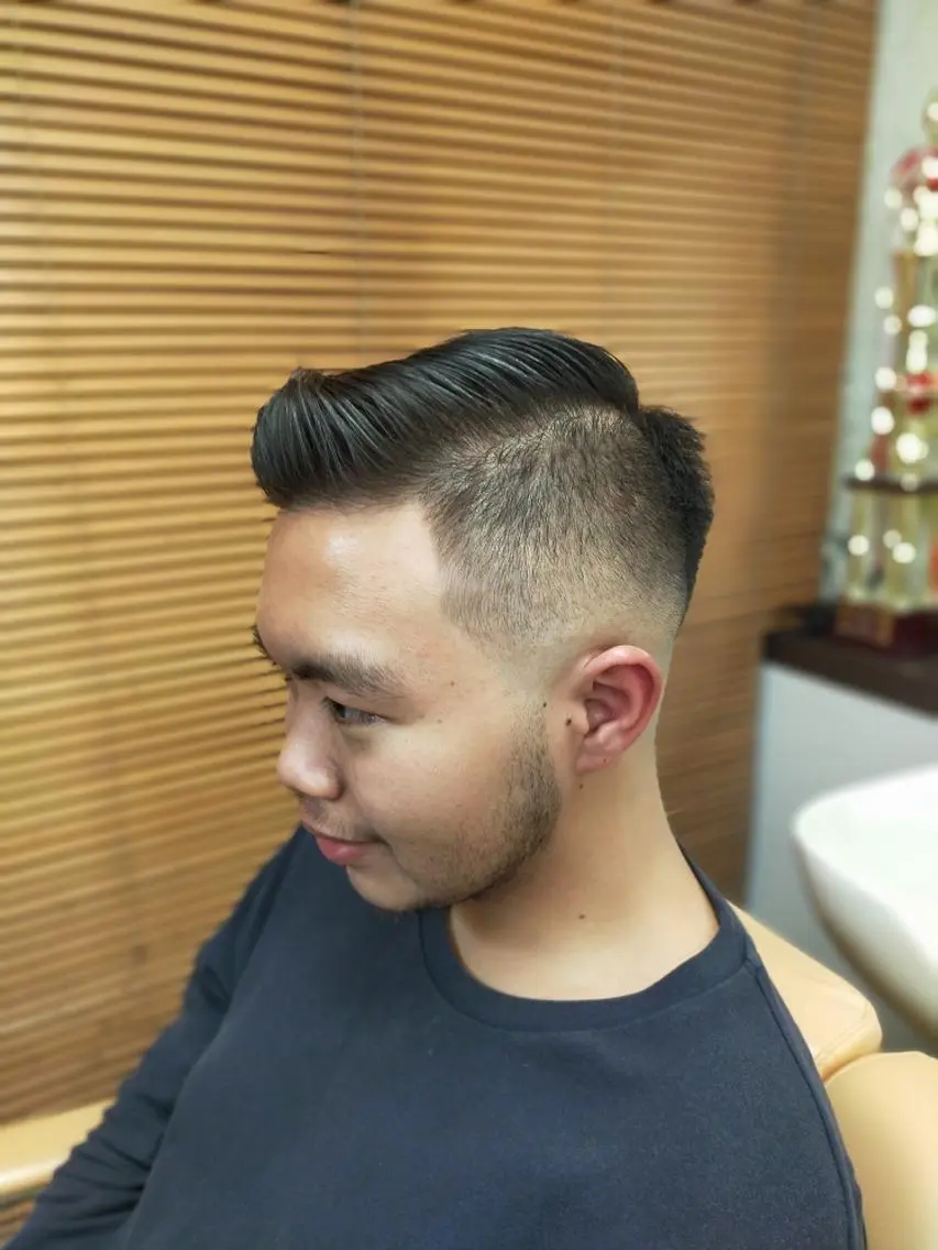 ショート メンズ 男を磨く Barber オオキのヘアスタイル