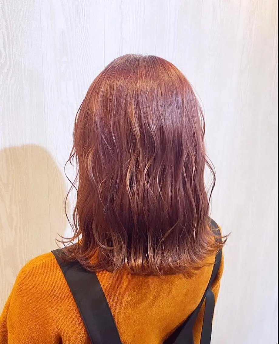 ミディアム カラー カット ヘアカラー トリートメント TELA HAIR 副代表　岡田のヘアスタイル