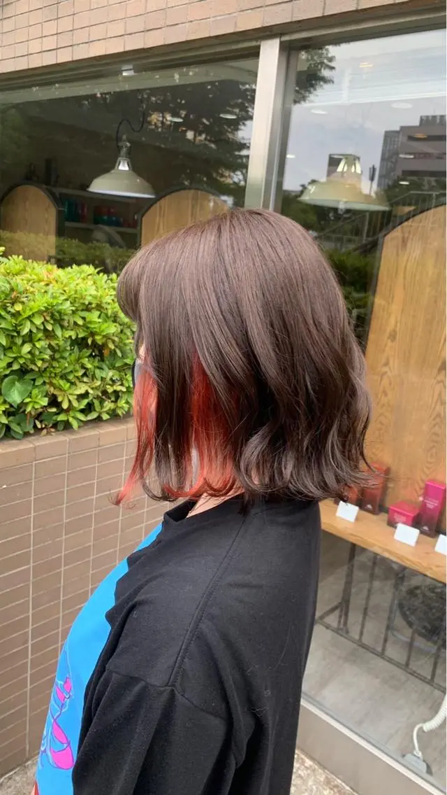 ショート カラー 縮毛矯正・髪質改善 鈴木悠太/当日OK✨のヘアスタイル