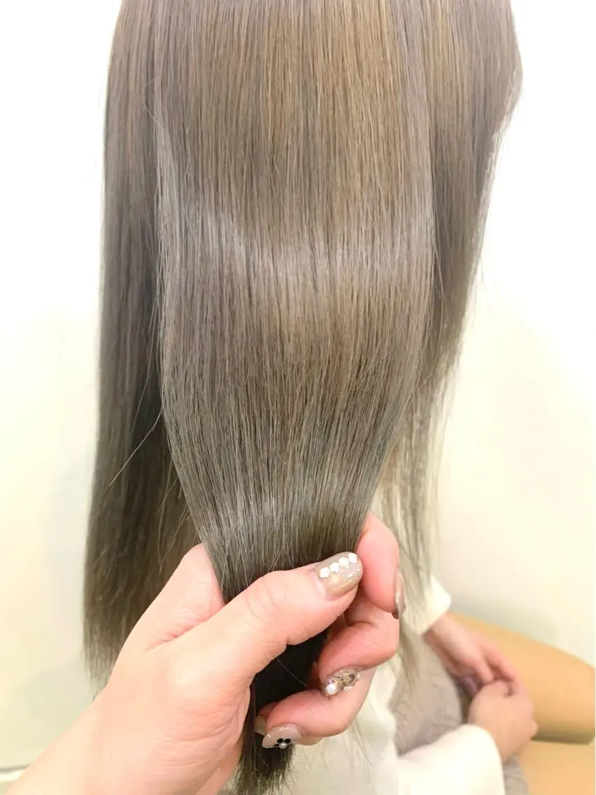 ロング カラー ヘアアレンジ ヘアカラー トリートメント 🎀暖色カラー🎀 ♡yurika♡のヘアスタイル