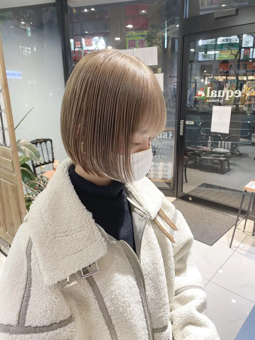ショート カラー ✨髪質改善専門店✨ QOLU✨のヘアスタイル
