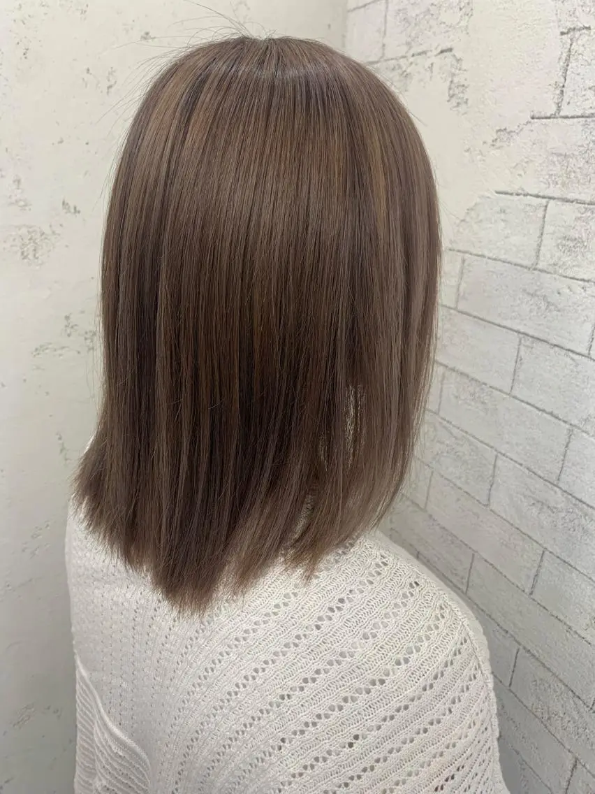ミディアム カラー エクステ＆艶カラー 🎀YURINA🎀のヘアスタイル