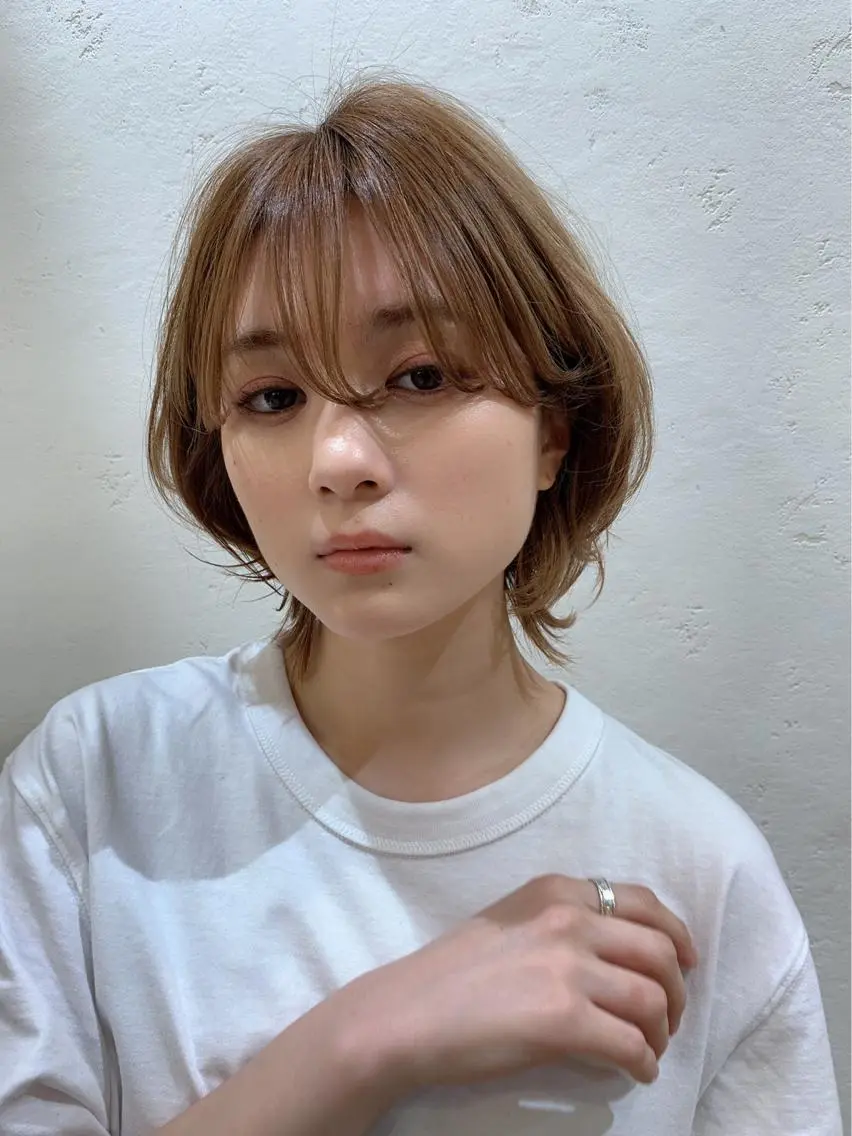 ショート カット ヘアカラー トリートメント ヘッドスパ 代表 吉澤弘哲のヘアスタイル
