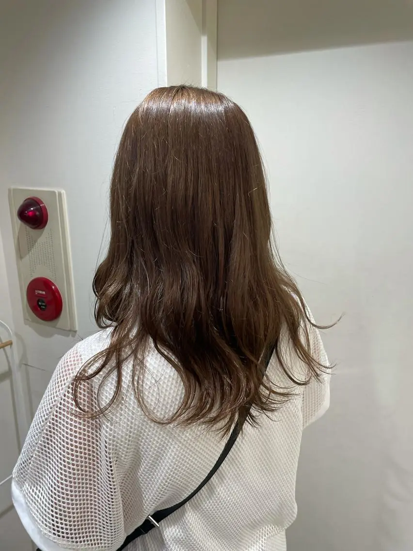 ロング ヘアカラー ♡透明感/艶カラー/ M a I ♡のヘアスタイル