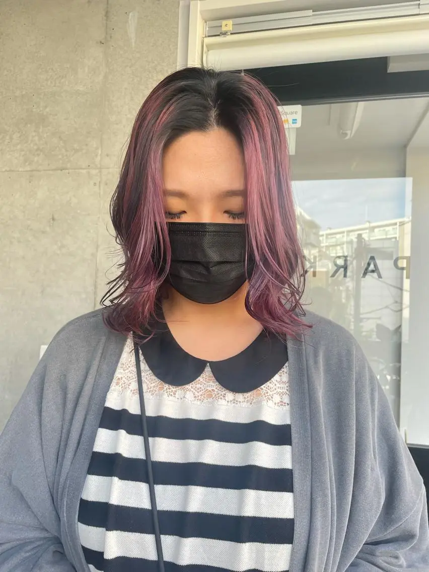 ミディアム カラー ヘアアレンジ HORN hairsalonのその他イメージ