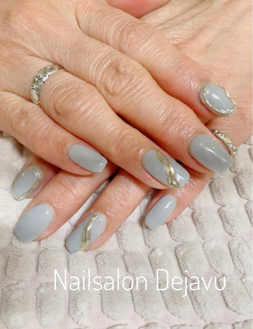 ネイル アートネイル ワンカラーネイル Nail salon Dejavu 🌿のネイルデザイン