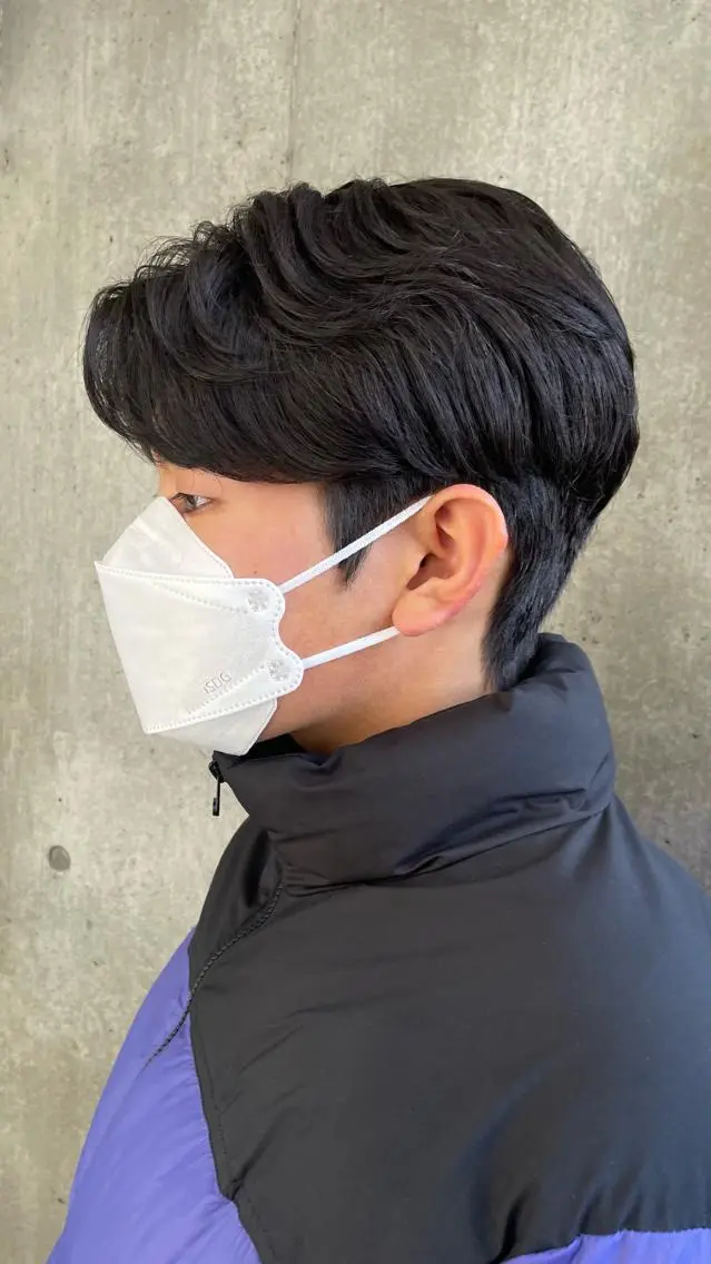 パーマ メンズ もりたみかこ 美容師お休み中のヘアスタイル