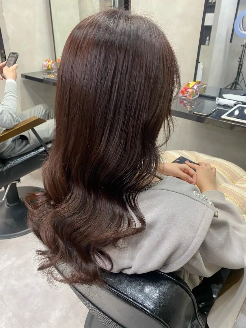 ロング カラー ヘアアレンジ FAAM Tsuneのヘアスタイル