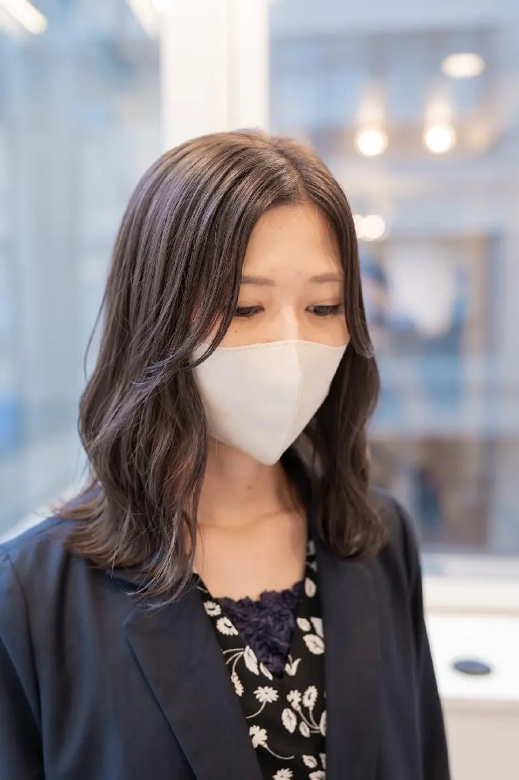 セミロング カラー Lazo/ 原弥和子のヘアスタイル