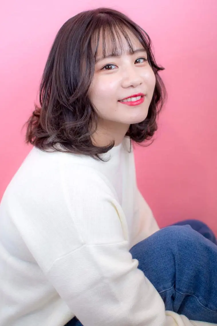 ショート カラー ヘアアレンジ 烏丸韓国ヘア🇰🇷 ayaka🎀のヘアスタイル