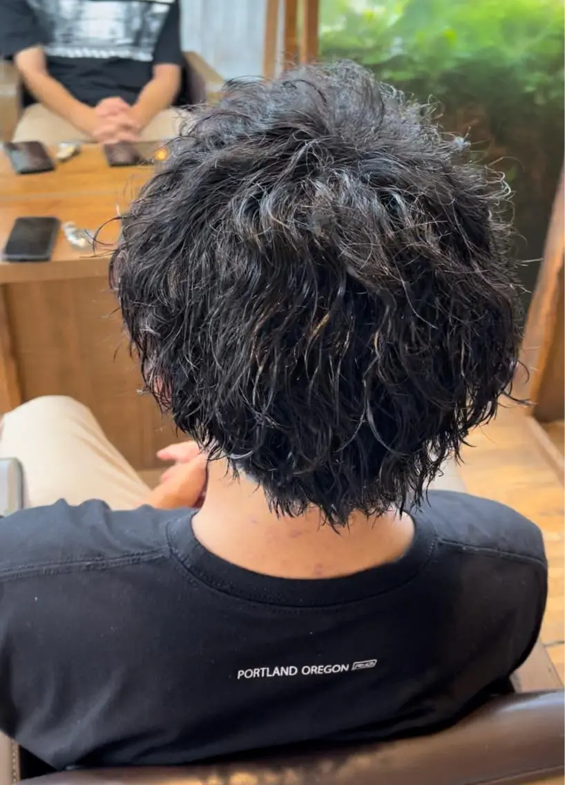 パーマ メンズ メンズパーマ ツイストスパイラルパーマ スパイラルパーマ カット パーマ 🌟パーマリスト 鈴木雄大🌟のヘアスタイル