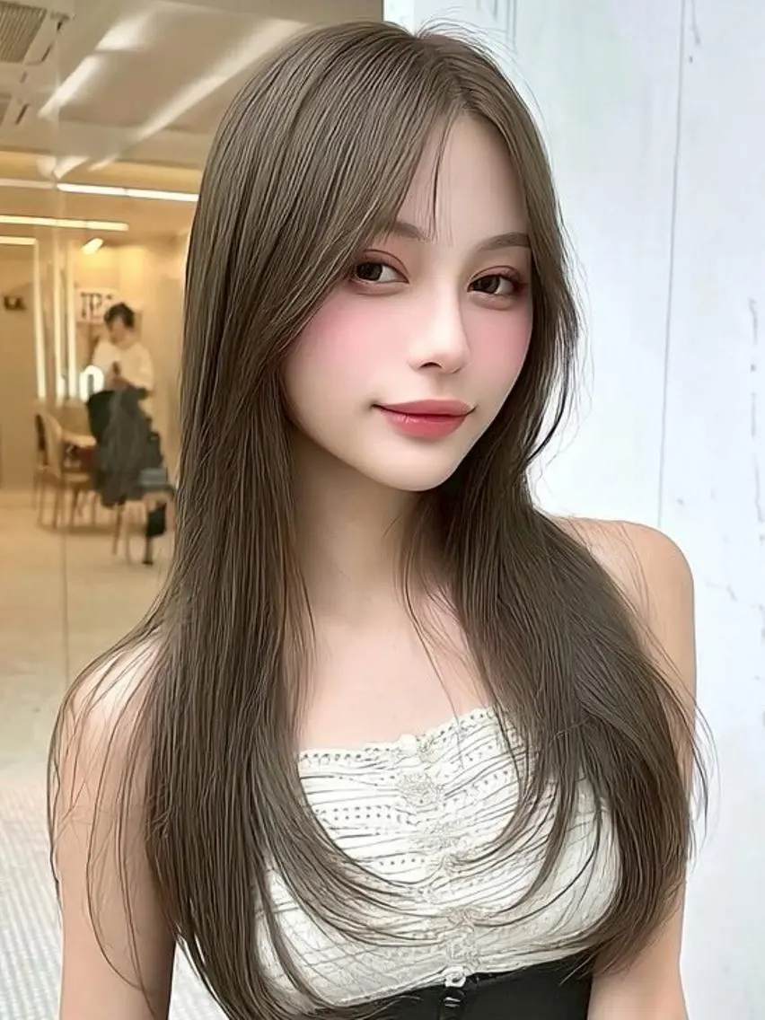 ロング カット ヘアカラー FOCUS JAPAN🌙烏丸のヘアスタイル