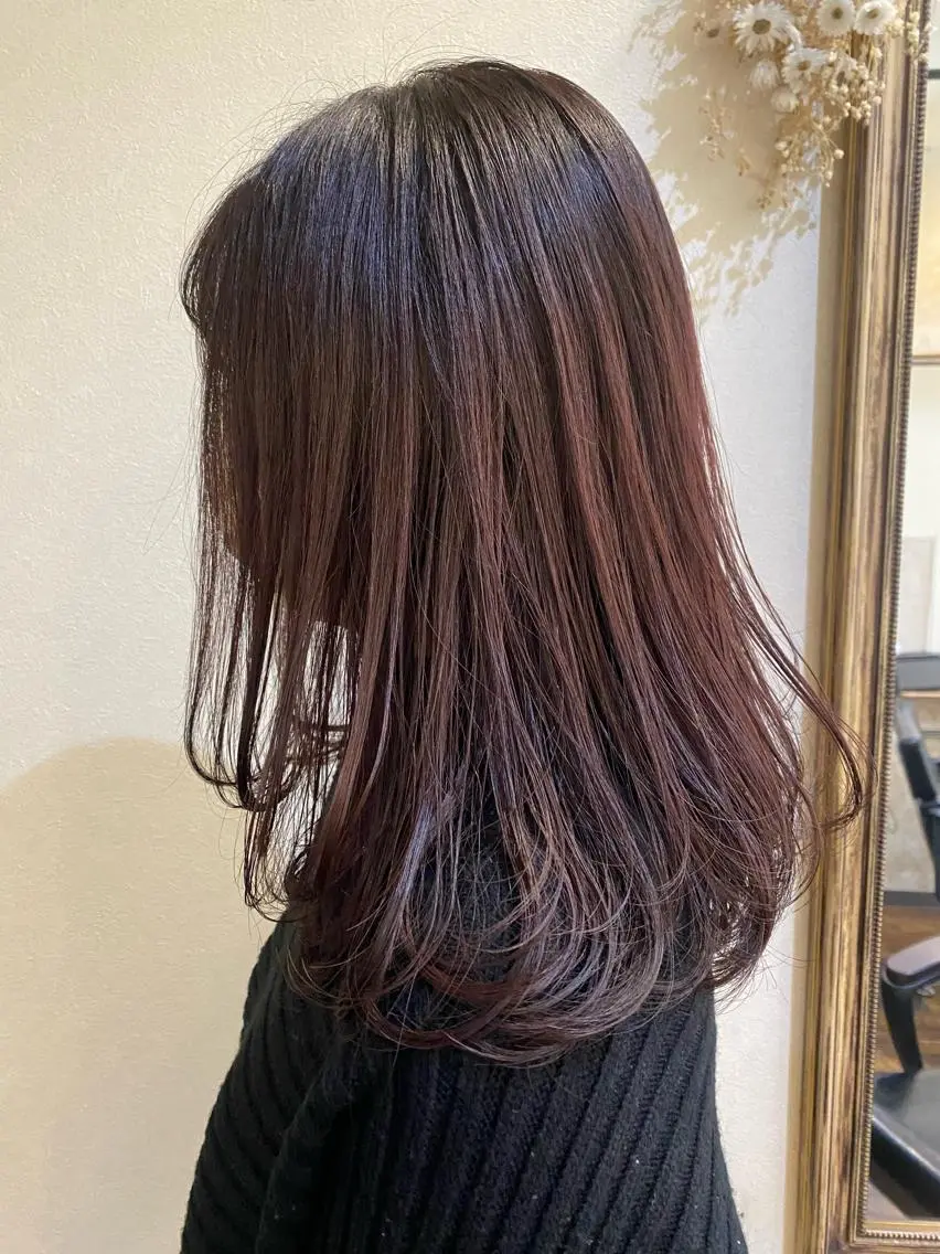 セミロング fand千葉 Sayaka❄️のヘアスタイル